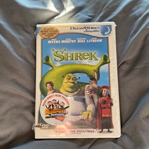 New sealed Shrek DVD with bonus Madagascar DVD